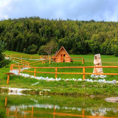 Hotel Glamping Vrhovc Zelezniki Exterior foto