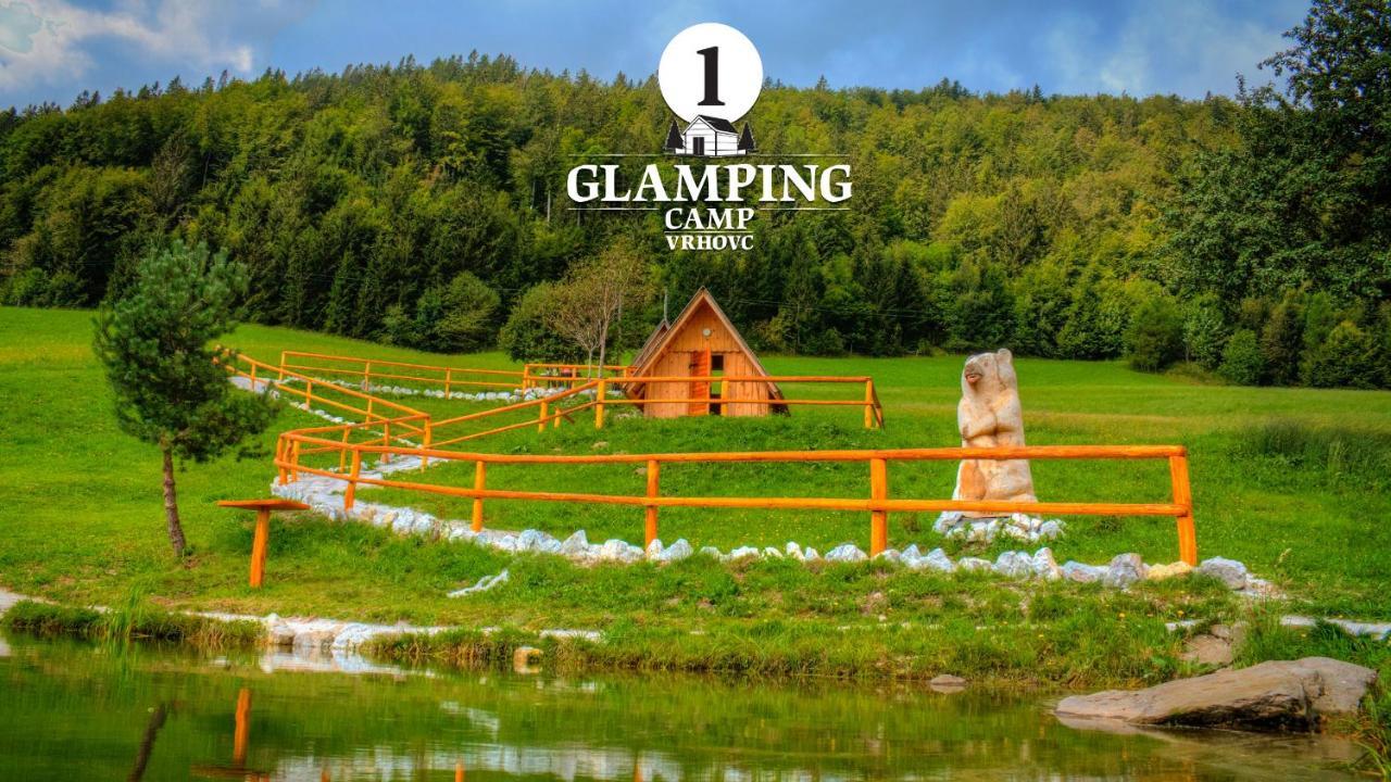 Hotel Glamping Vrhovc Zelezniki Exterior foto