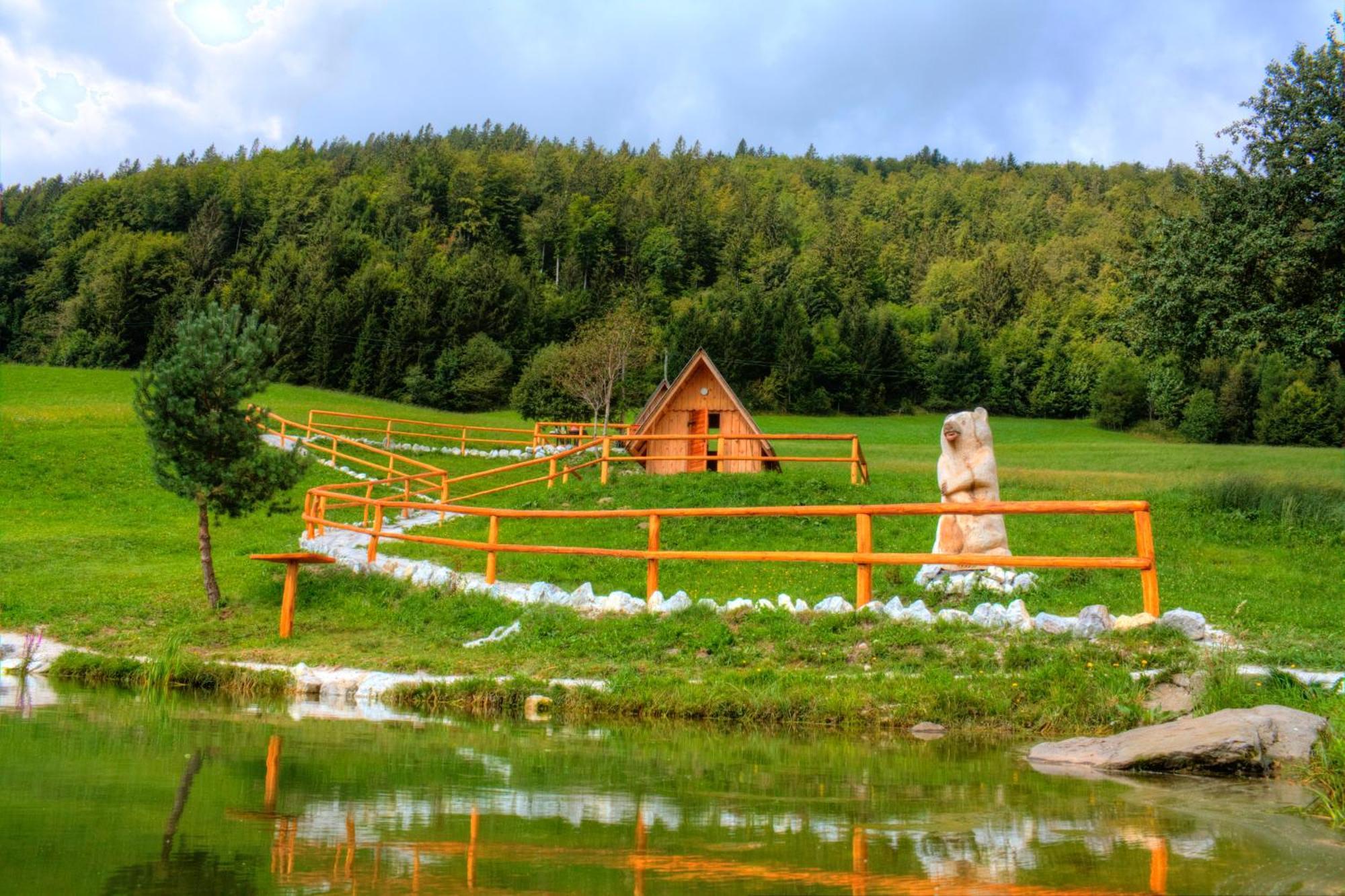 Hotel Glamping Vrhovc Zelezniki Exterior foto