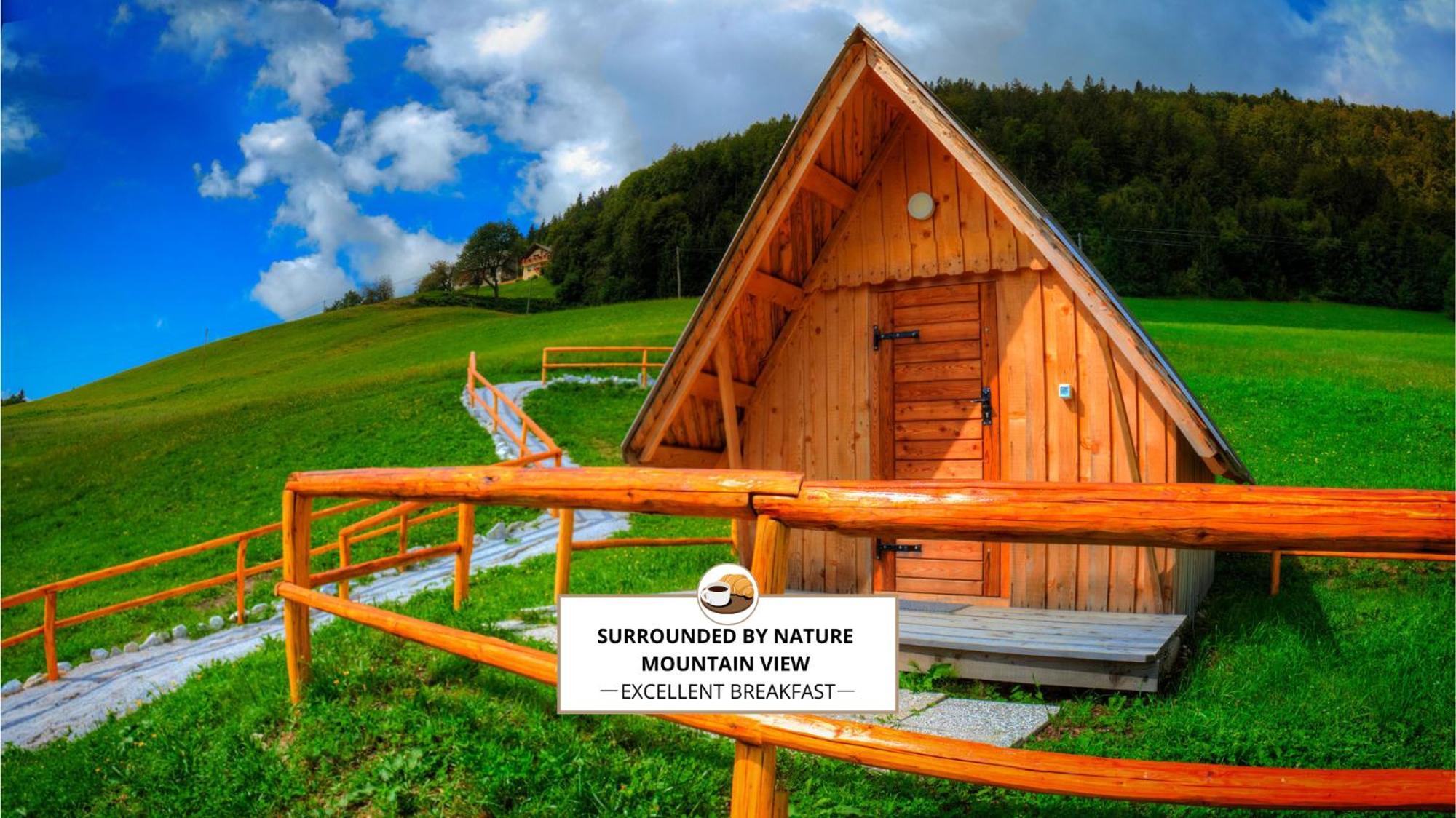 Hotel Glamping Vrhovc Zelezniki Exterior foto